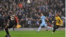 Sergio Aguero scored against Porto after just 19 seconds at a rainy Eastlands.