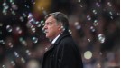 Living in a bubble: Sam Allardyce is targeting a Champions League spot