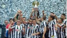 Juventus celebrate their title