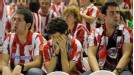 These Bilbao fans did not have a great time in Romania, but at least they were there.