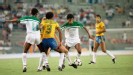 Brazil took on Saudi Arabia in the group stages