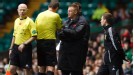 Steve Lomas is sent to the stands for his behaviour
