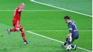 Arjen Robben slides his shot past Roman Weidenfeller to win the Champions League for Bayern Munich