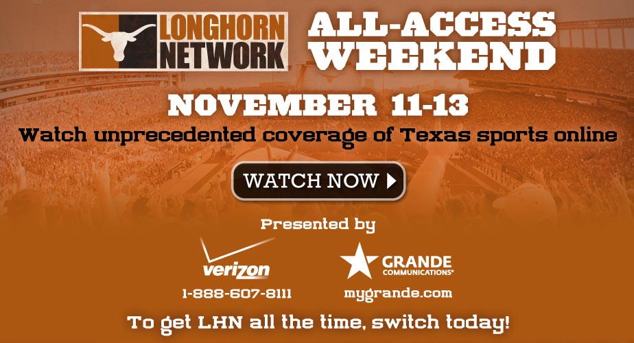 Longhorn Network Free Preview Weekend!