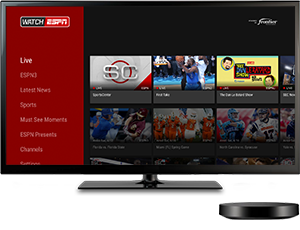 watch espn on smart tv