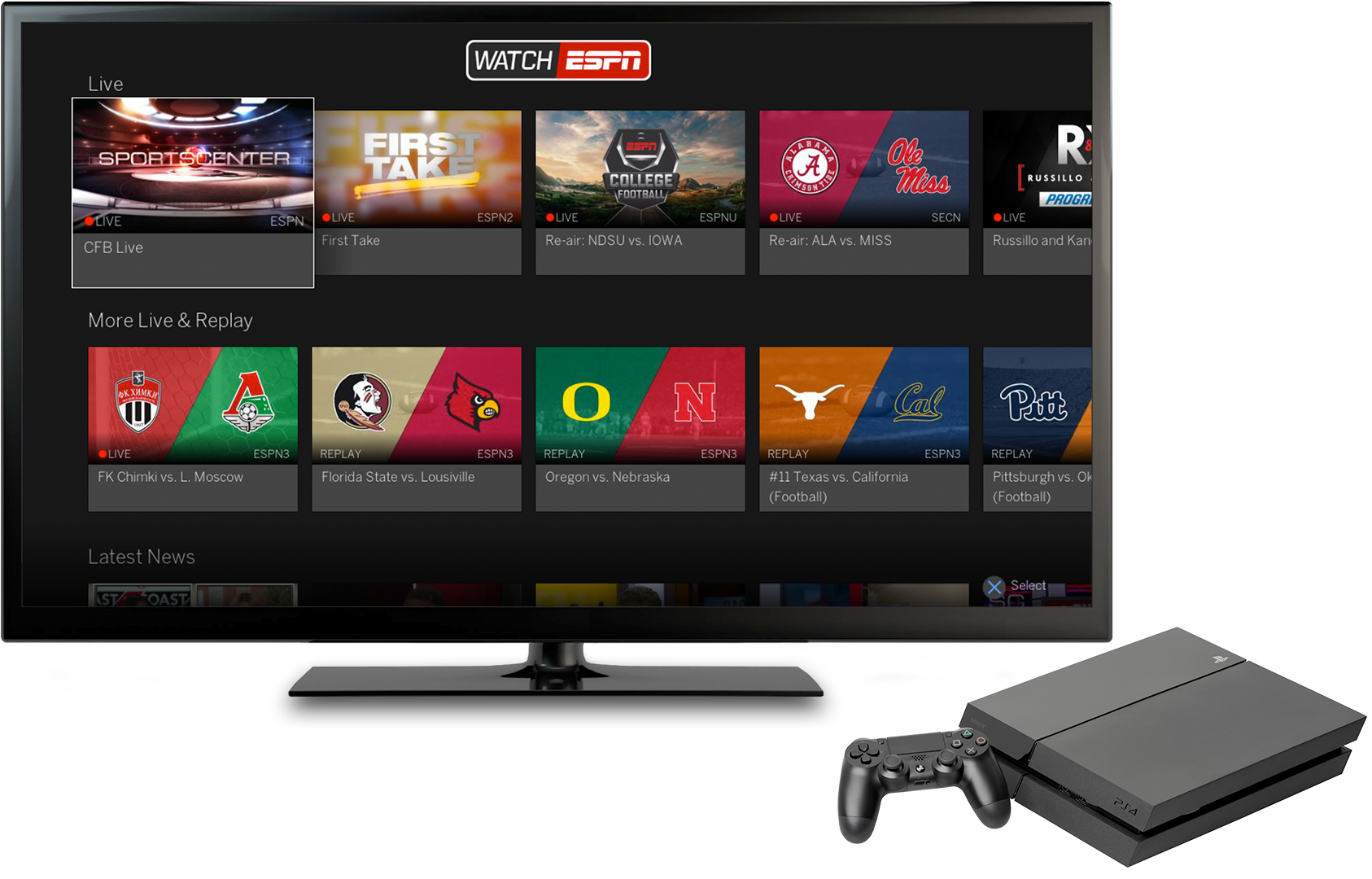 watch espn samsung smart tv