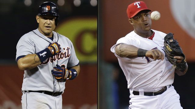 Detroit Tigers vs. Texas Rangers