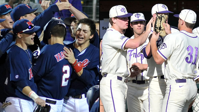 #3 Mississippi vs. #2 TCU (Site 5 / Game 1): NCAA Baseball Regionals