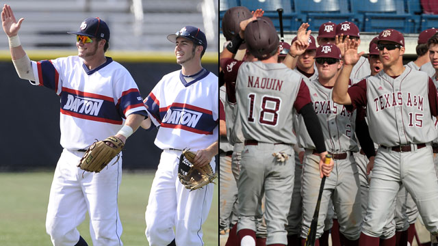 #4 Dayton vs. #1 Texas A&M (Site 5 / Game 2): NCAA Baseball Regionals