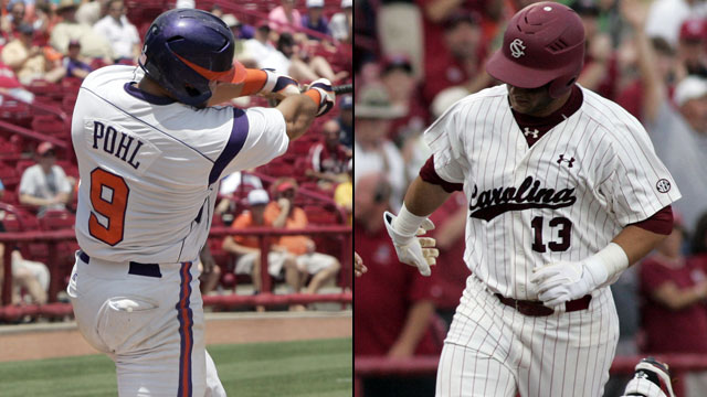#2 Clemson vs. #1 South Carolina (Site 1/ Game 4): NCAA Baseball Regionals