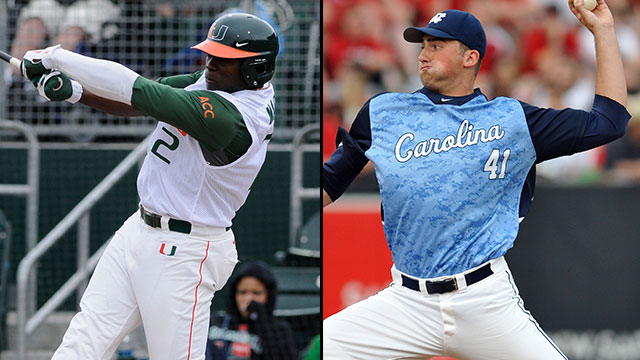 Miami (FL) vs. #5 North Carolina: 2013 ACC Baseball Championship