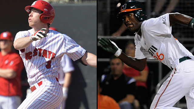 #9 North Carolina State vs. Miami (FL): 2013 ACC Baseball Championship