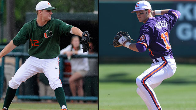 Miami (FL) vs. #18 Clemson: 2013 ACC Baseball Championship