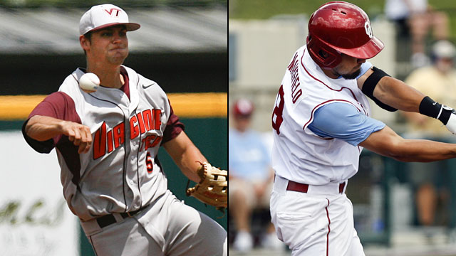 #2 Oklahoma vs. #1 Virginia Tech (Site 7 / Game 6): 2013 NCAA Baseball Regionals