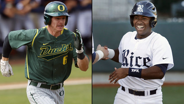 #1 Oregon vs. #2 Rice (Site 4 / Game 4): 2013 NCAA Baseball Regionals