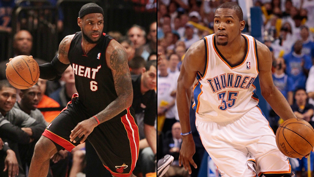 Miami Heat vs. Oklahoma City Thunder (Finals, Game #1)