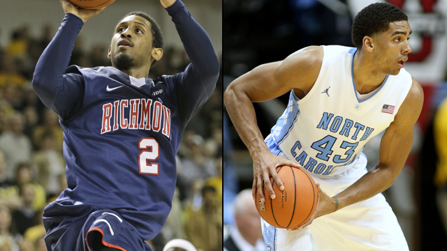 Richmond vs. #24 North Carolina (Exclusive Semifinal #1): Hall of Fame Tournament