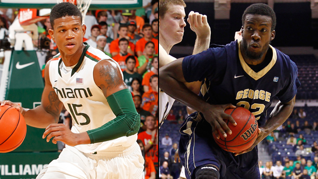 Miami (FL) vs. George Washington (Quarterfinal #1): DirecTV Wooden Legacy