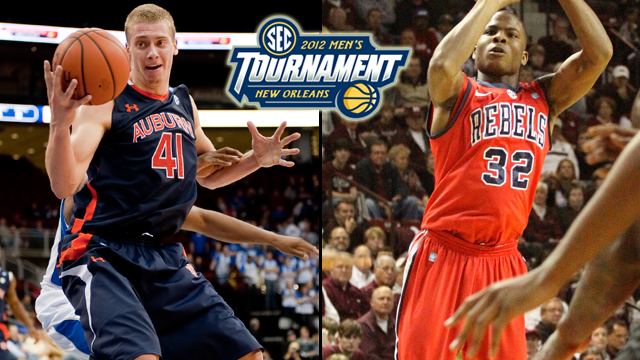 #10 Auburn vs. #7 Mississippi (First Round): SEC Tournament