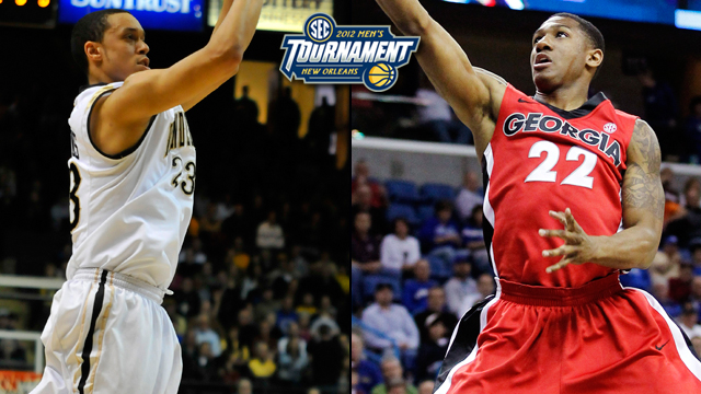 #11 Georgia vs. #3 Vanderbilt (Quarterfinal #4): SEC Tournament