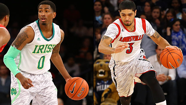 #24 Notre Dame vs. #4 Louisville (Semifinal #2): BIG EAST Men's Basketball Championship