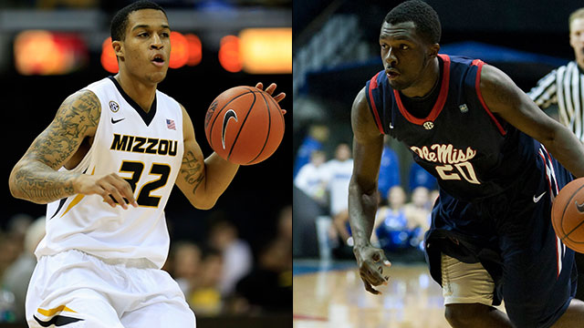 Missouri vs. Mississippi (Quarterfinal #4): SEC Men's Basketball Tournament