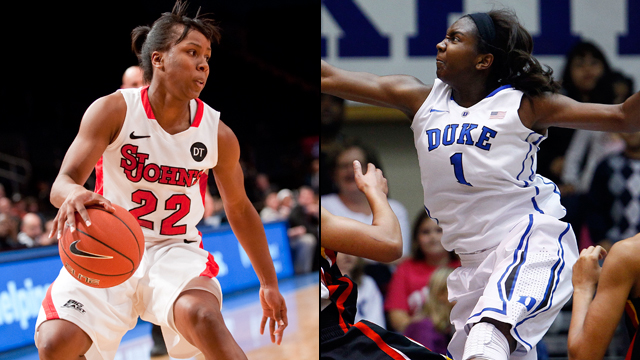 #3 St. John's vs. #2 Duke (Regional Semifinal #1): NCAA Women's Basketball Championship