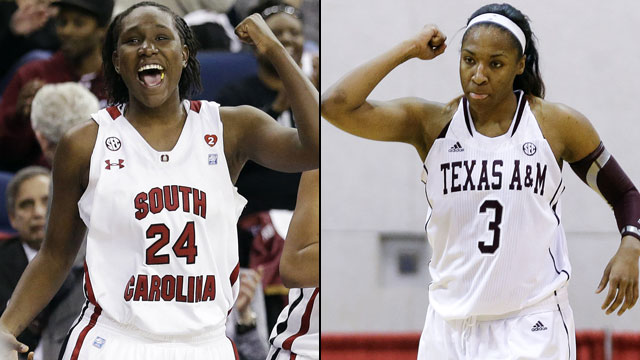 #17 South Carolina vs. #19 Texas A&M (Quarterfinal #2 - Outermarket): SEC Women's Basketball Tournament