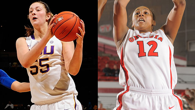 #22 LSU vs. #12 Georgia (Quarterfinal #4 - Outermarket): SEC Women's Basketball Tournament