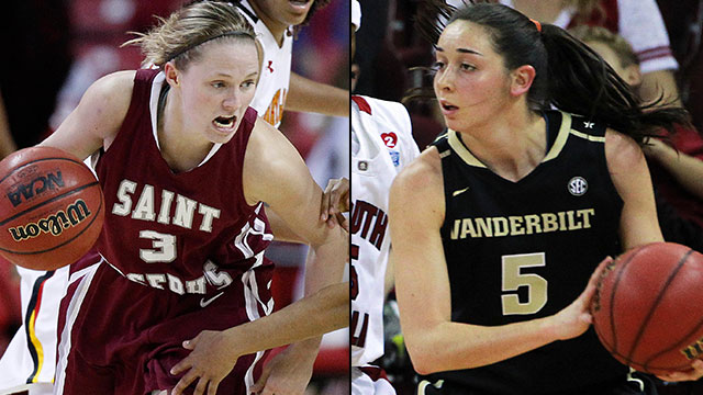 #9 St. Joseph's vs. #8 Vanderbilt (First Round): 2013 NCAA Women's Basketball Championship