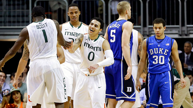 #1 Duke vs. #25 Miami (FL)
