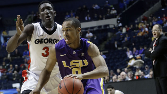 LSU vs. Georgia (Second Round, Game 1): SEC Men's Basketball Tournament