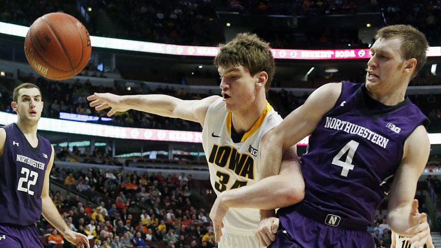Northwestern vs. Iowa (First Round, Game 4): Big Ten Men's Basketball Tournament