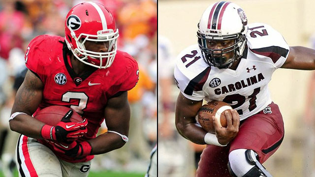 #5 Georgia vs. #6 South Carolina