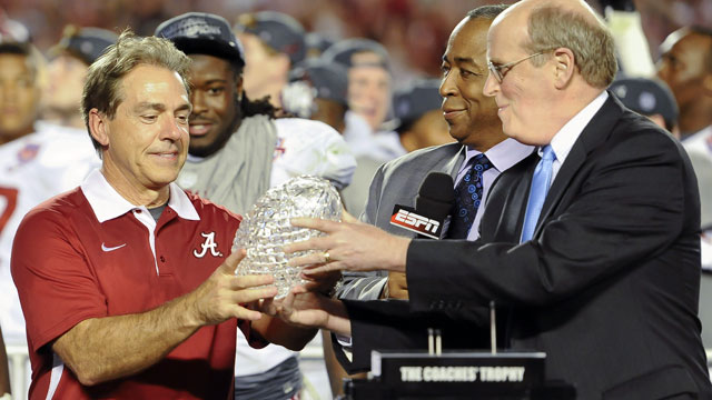 BCS National Champion Alabama Crimson Tide White House Visit