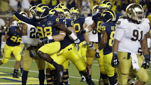 #14 Notre Dame vs. #17 Michigan
