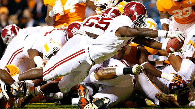 #1 Alabama vs. Tennessee