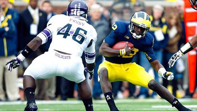 #24 Northwestern vs. Michigan