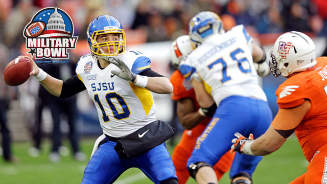 #24 San Jose State vs. Bowling Green: 2012 Military Bowl