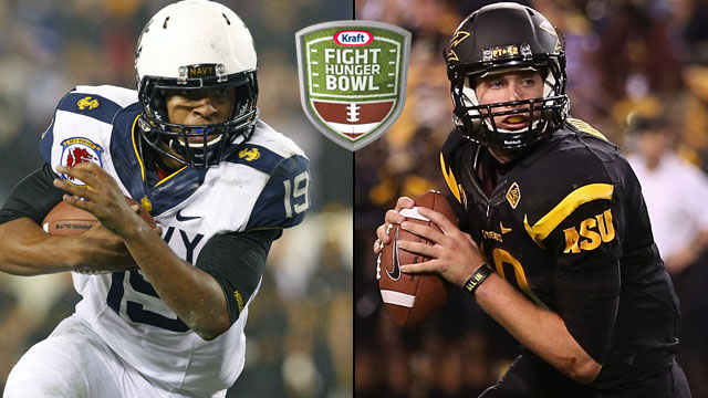 Navy vs. Arizona State: 2012 Kraft Fight Hunger Bowl