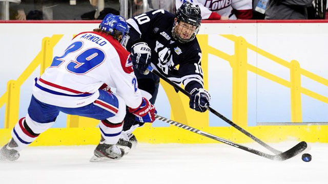 #4 Yale vs. #1 Massachusetts-Lowell (Semifinal #1): 2013 NCAA Men's Hockey Championship