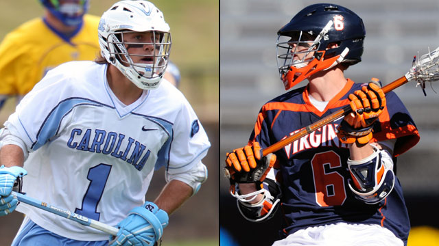 #3 North Carolina vs. #2 Virginia (Semifinal #2): ACC Men's Lacrosse Championship