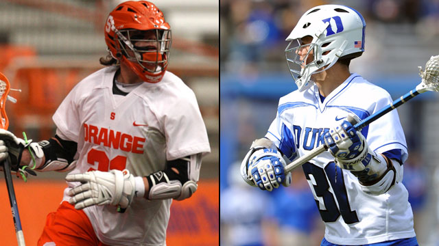 Syracuse vs. #3 Duke (First Round): NCAA Men's Lacrosse Championship