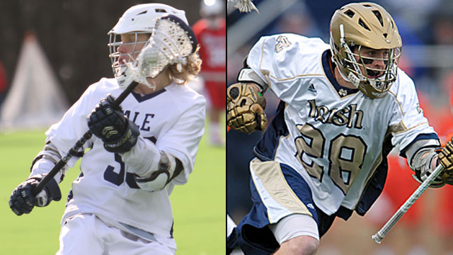 Yale vs. #4 Notre Dame (First Round): NCAA Men's Lacrosse Championship
