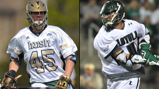 #4 Notre Dame vs. #1 Loyola (MD) (Semifinal #1): NCAA Men's Lacrosse Championship