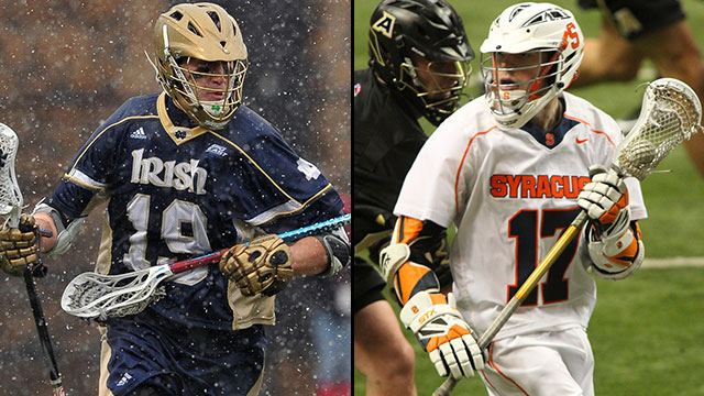 #3 Notre Dame vs. #2 Syracuse (Semifinal #1): 2013 Big East Men's Lacrosse Championship