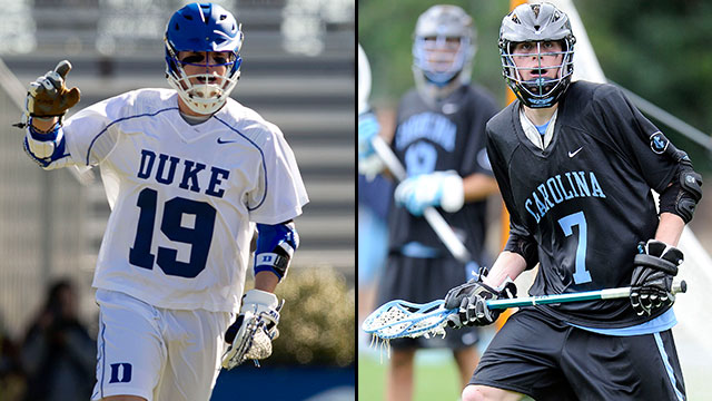 Duke vs North Carolina lacrosse