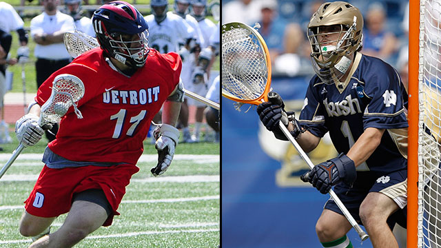 Detroit vs. #2 Notre Dame (First Round): 2013 NCAA Men's Lacrosse Championship
