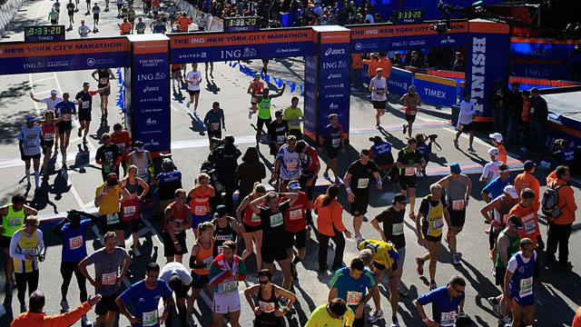 Find Your Finish: 2012 ING New York City Marathon