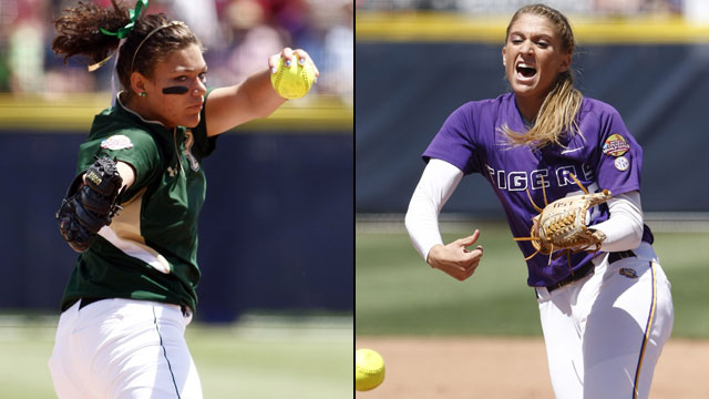 South Florida vs. LSU (Game #7): NCAA Women's College World Series
